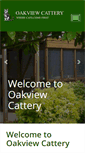 Mobile Screenshot of oakviewcattery.com